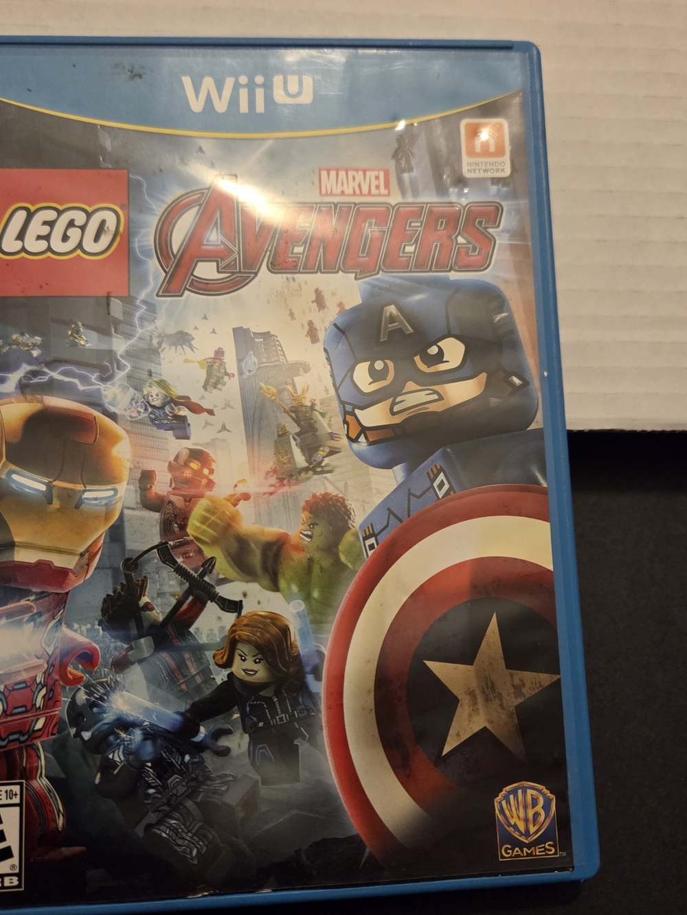 LEGO Marvel Avengers Nintendo Wii U Game Complete,pre-owned